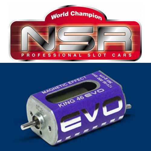 NSR 3029 King Evo Long Can 46,000 RPM Motor 1/32 Slot Car 46K for Slot.it