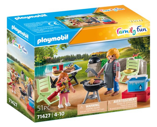 Playmobil Camping Family Barbecue