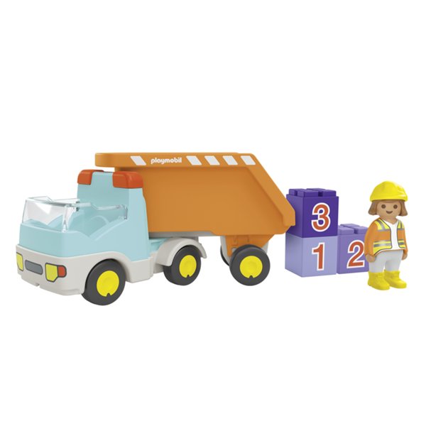 Playmobil 1.2.3: Dump Truck