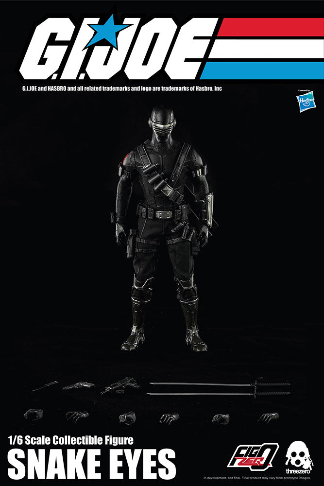 ThreeZero 1/6 G.I. Joe Snake Eyes Sixth Scale Figure