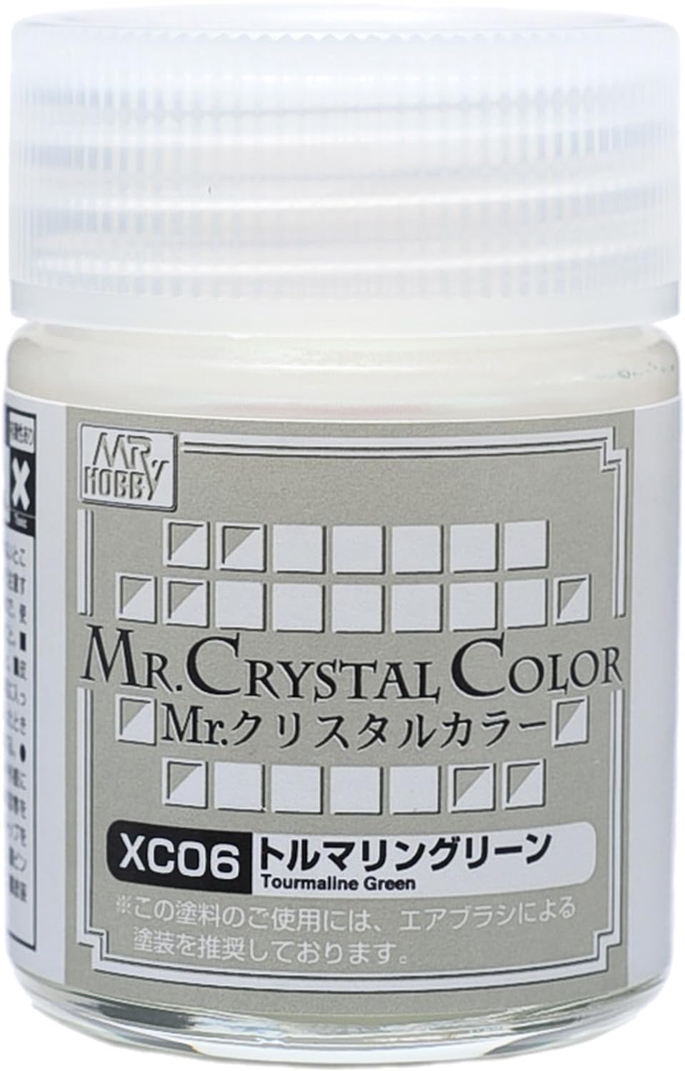 Mr. Hobby Mr. Crystal Color XC06 Tourmaline Green 18ml Bottle