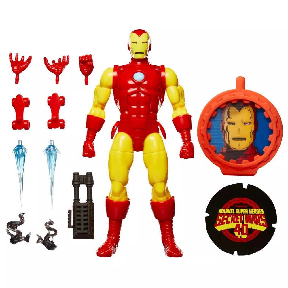 Marvel Legends Secret War Retro Iron Man Action Figure