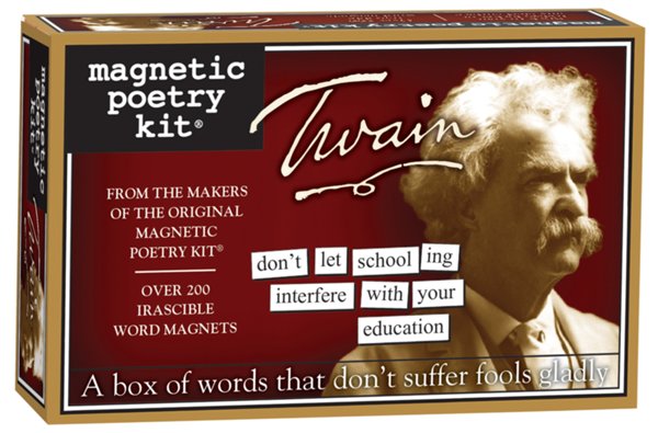 Twain Magnetic Poetry Kit