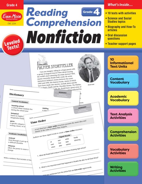 Reading Comprehension: Nonfiction, Grade 4