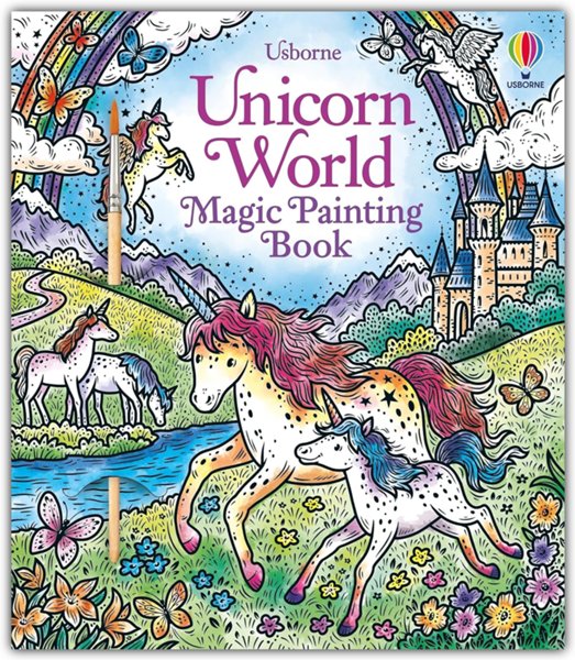 Unicorn World Magic Painting Book