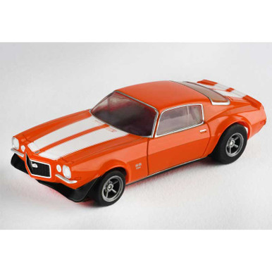 AFX Chevy Camaro SS396 Orange Mega G+ HO Slot Car w/Clear Windows