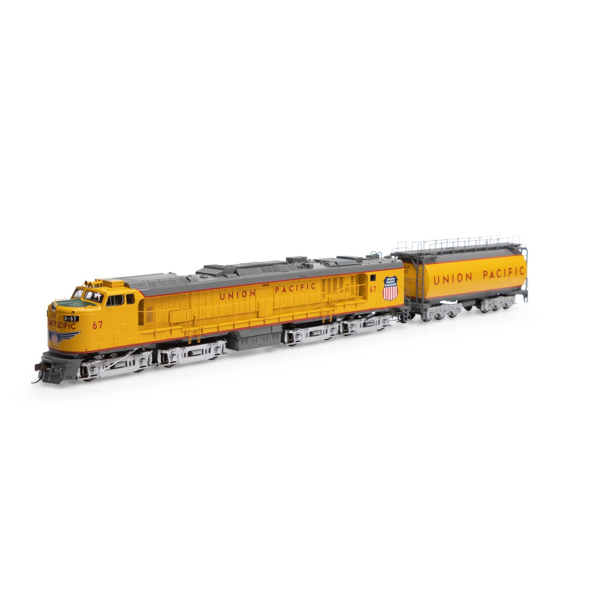 HO Gas Turbine with Tender with DCC & Sound, UP #67