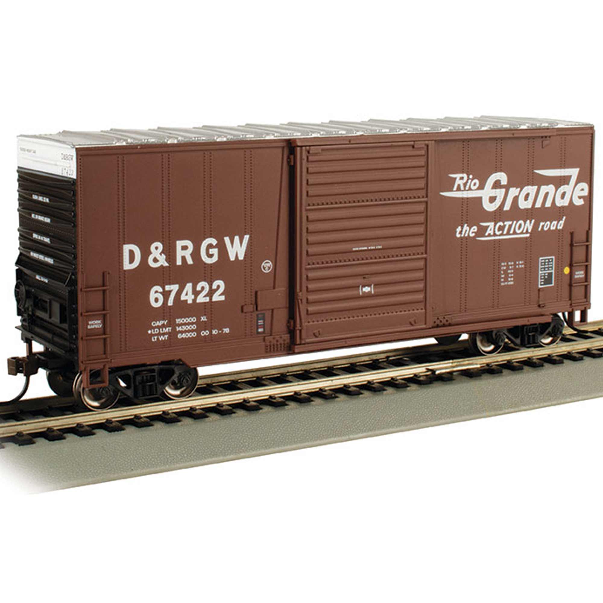 HO HC Box with Sliding Door D&RGW