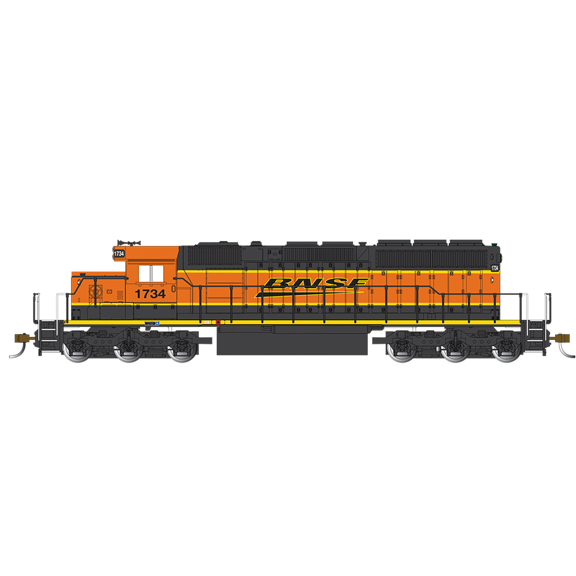 HO SD40-2 w DCC BNSF Heritage III