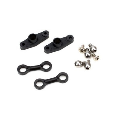 E-Flite Bell Mixer Arm and Pushrod/Link Set: Blade 450 3D & 400