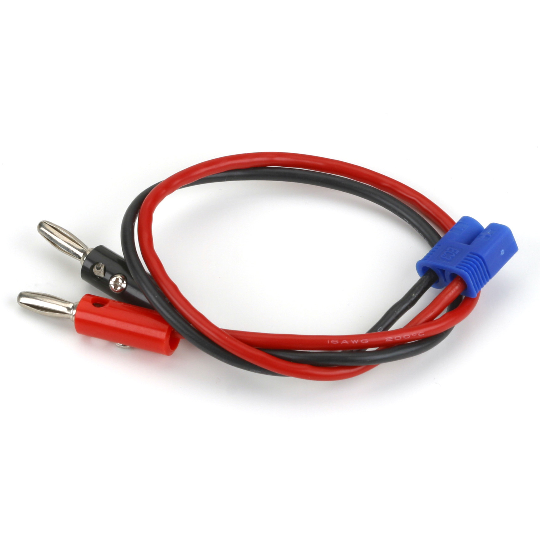 Charge Lead: EC3 Device with 12″ Wire & Jacks, 16 AWG