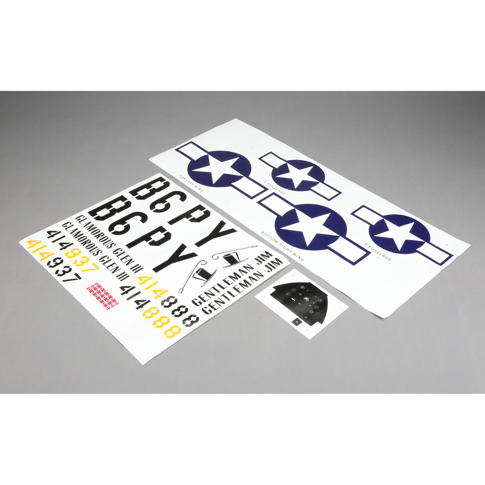 Decal Sheet: P-51D 60cc