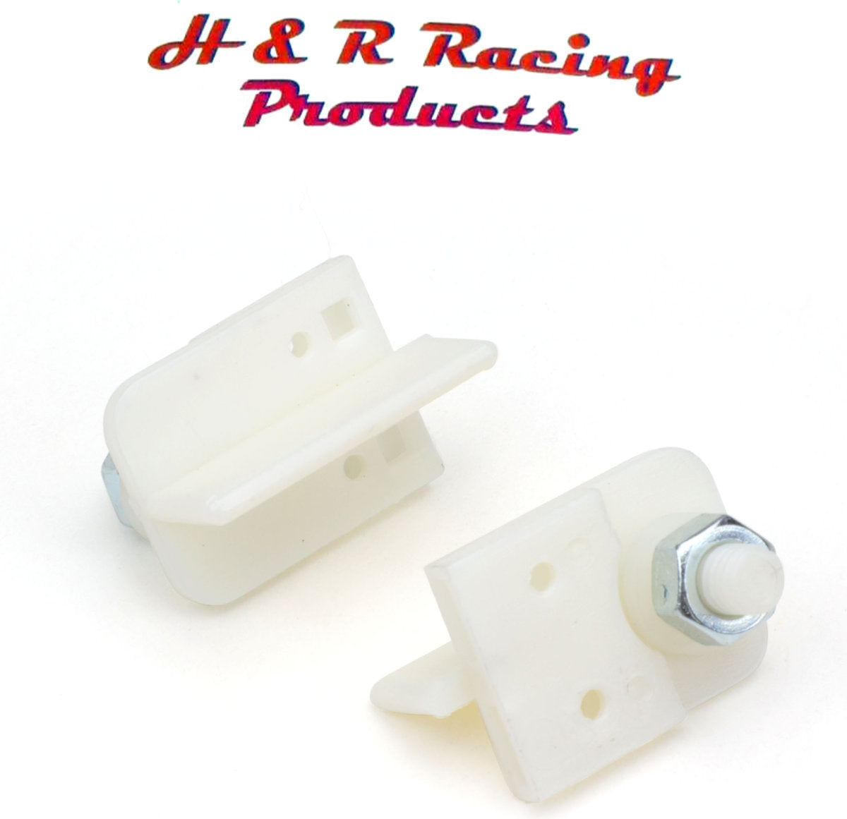 H&R Racing HR604 Guide with Washer and Nut 2pcs 1/24 Slot Car