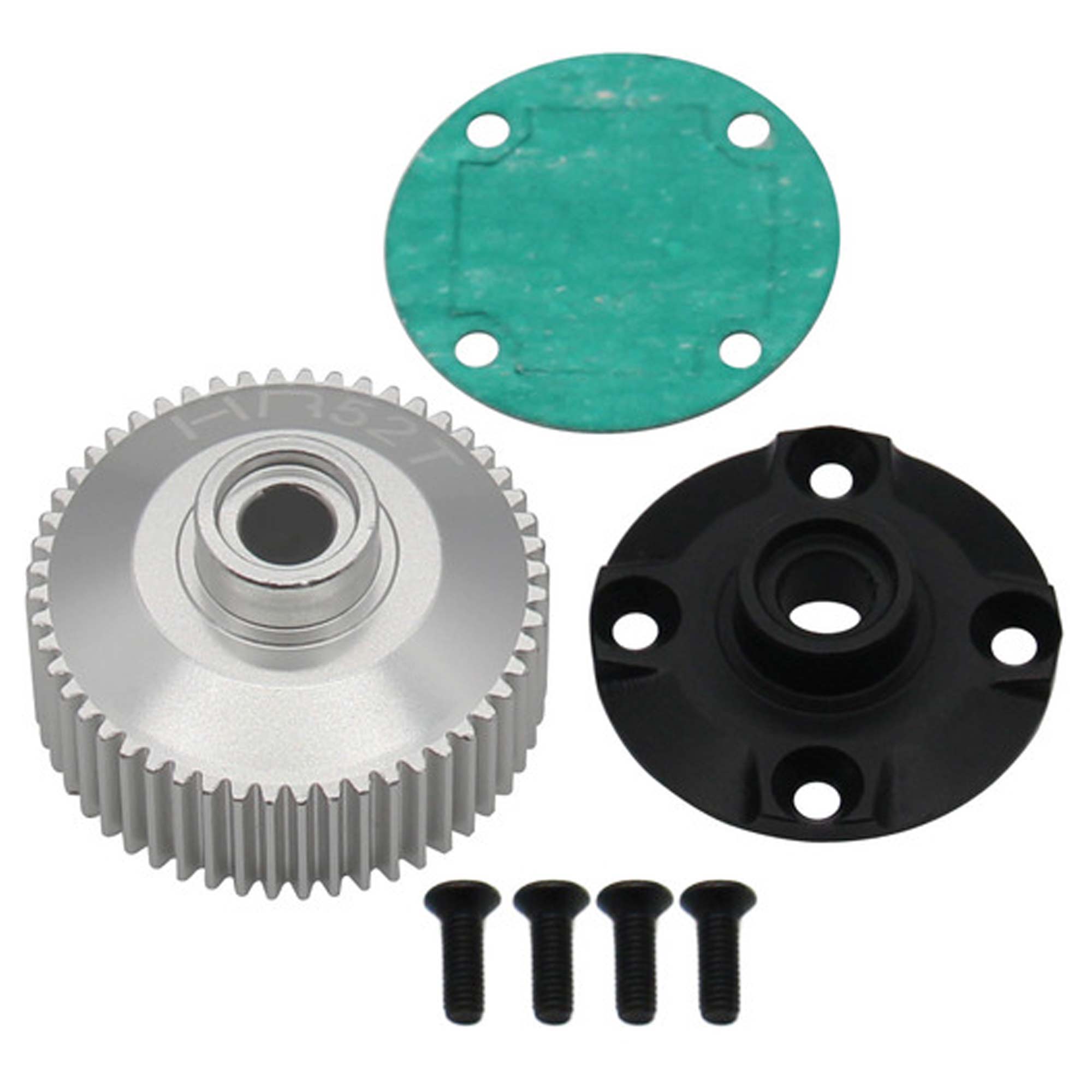 Hard Anodized Aluminum Differential Case: DR10