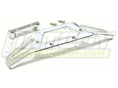 Integy Aluminum HD Front Bumper (Silver): Savage X, 21, 25, & SS