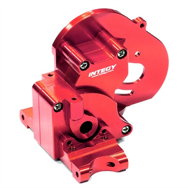 Integy Red Aluminum Gear Box for Traxxas Stampede, Rustler, Bandit, Slash