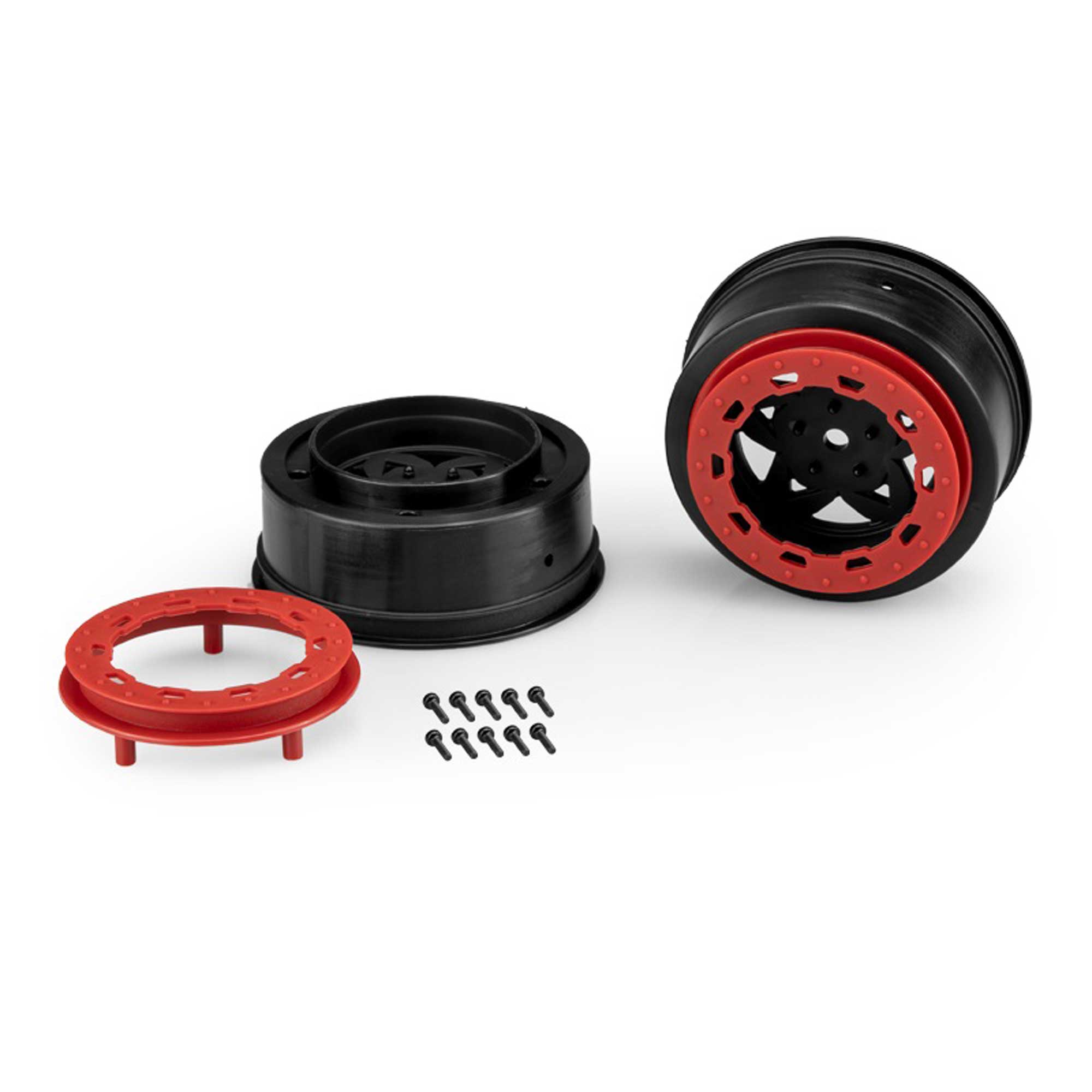 Tremor Slash narrow front wheel-BLK/RED BDLCK (2)