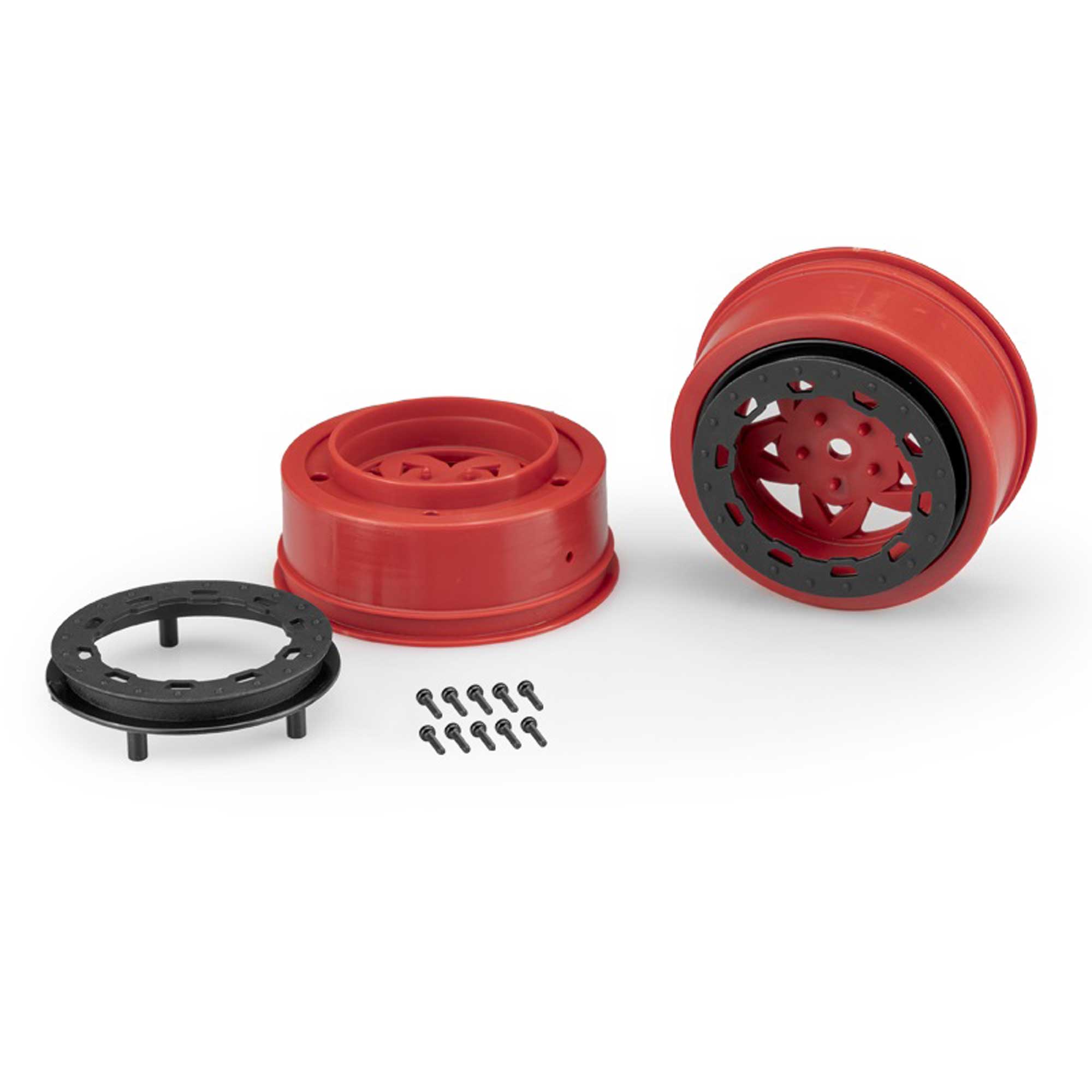 Tremor Slash narrow front wheel-RED/BLK BDLCK (2)