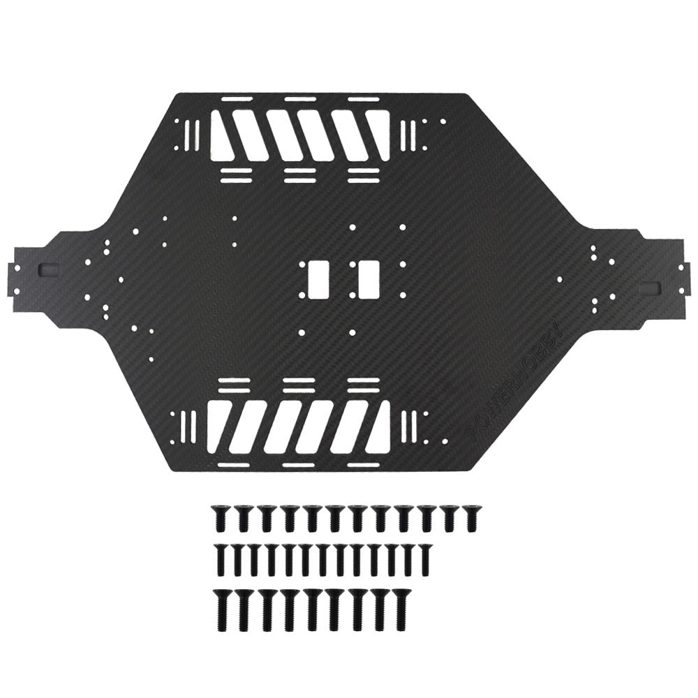 Powerhobby 4mm Carbon Fiber Chassis Hobao 1/7 VTE2 V2