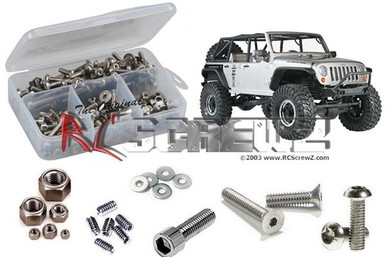 RC Screwz Axial Racing SCX10 Jeep Rubicon Stainless Steel Screw Kit