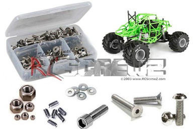 RC Screwz Axial Racing SMT10 Grave Digger Stainless Steel Screw Kit