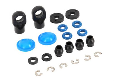 Traxxas Rebuild kit, GTR composite shocks (x-rings, bladders, pistons, e-clips, shock rod ends, hollow balls) (renews 2 shocks)