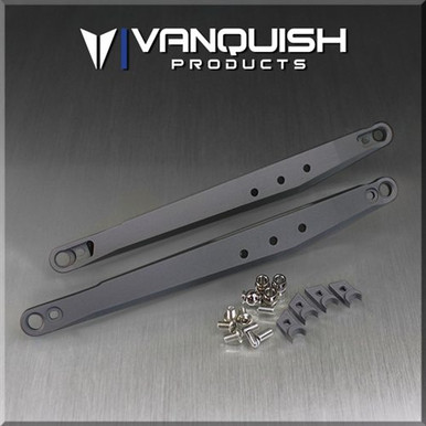 Vanquish Axial Yeti Aluminum Trailing Arms Grey Anodized