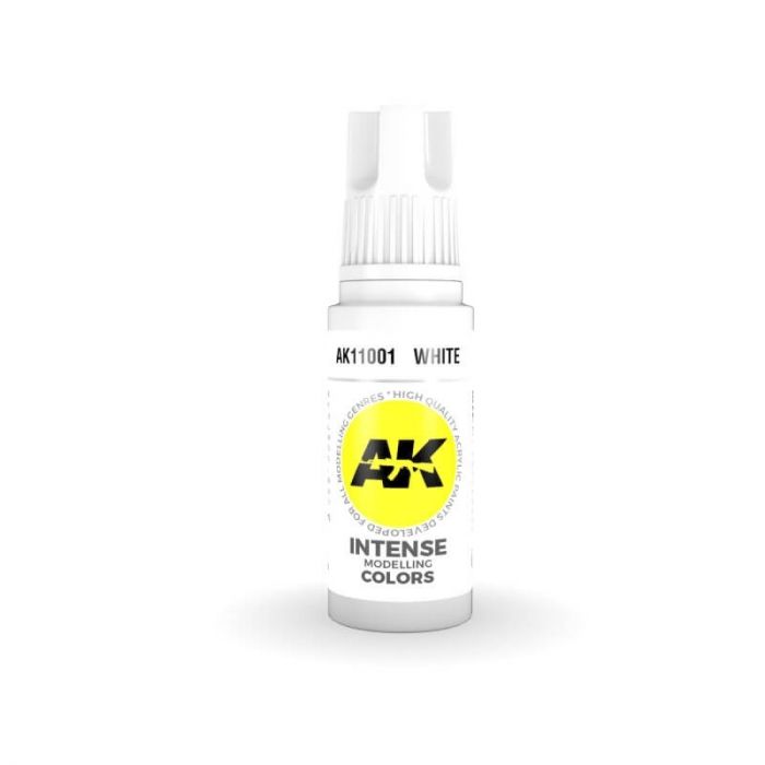 AK Interactive 17ml Bottle White 3rd Gen Acrylic Paint