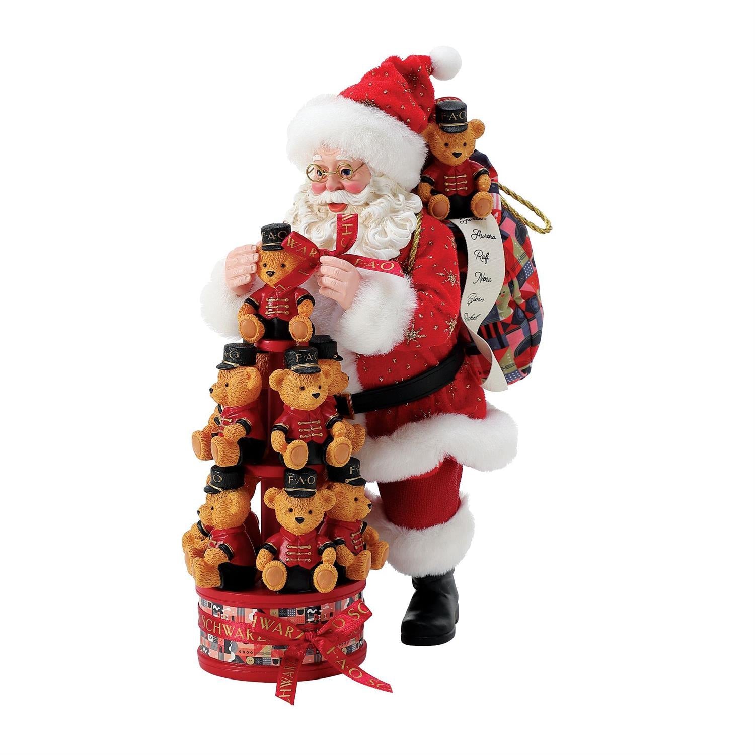 FAO Teddy Bear Tower – Santa Claus