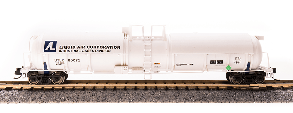 Broadway Limited 3732 N Cryogenic Tank Car Liquid Air Corporation Single Car