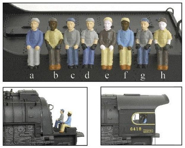 Broadway Limited 1004 2-Pack A (a,b) Figures