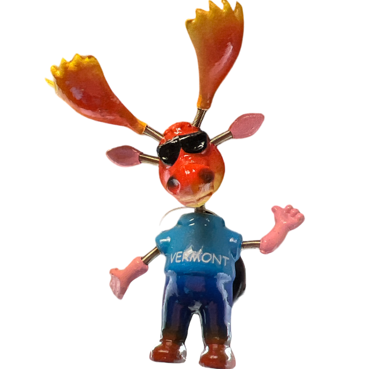 Moose Magnet with Springy Arms, Ears,…