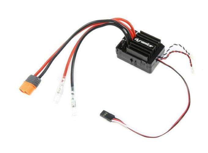 Dynamite DYNS2213 Waterproof AE-5L Brushed ESC w LED Port Light Wraith