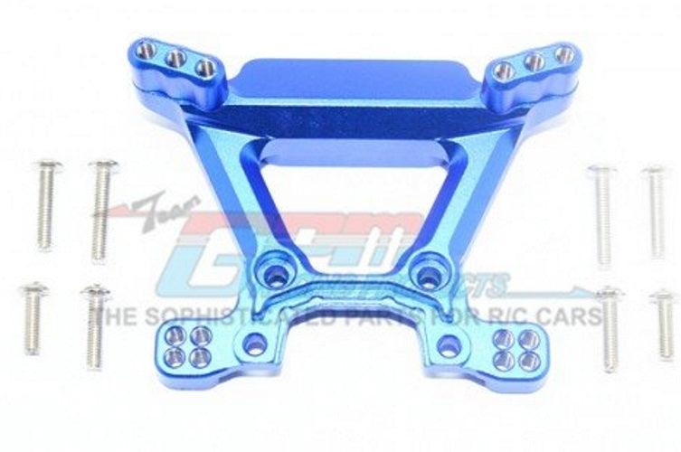 Gpm RUS4028-B Aluminum Front Shock Tower Blue Traxxas 1/10 Rustler