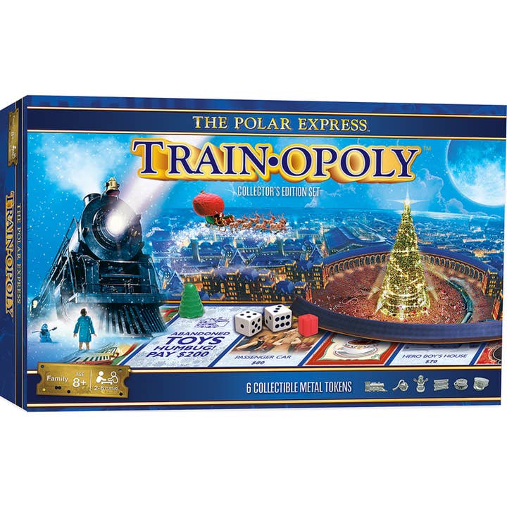 The Polar Express Train  Opoly Board …