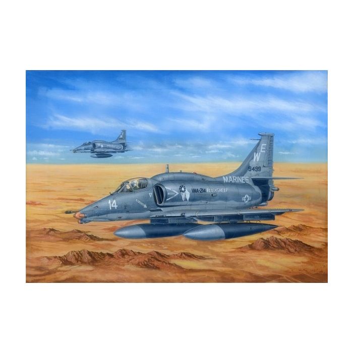 Hobby Boss 1/48 A-4M Sky Hawk Plastic Model Kit