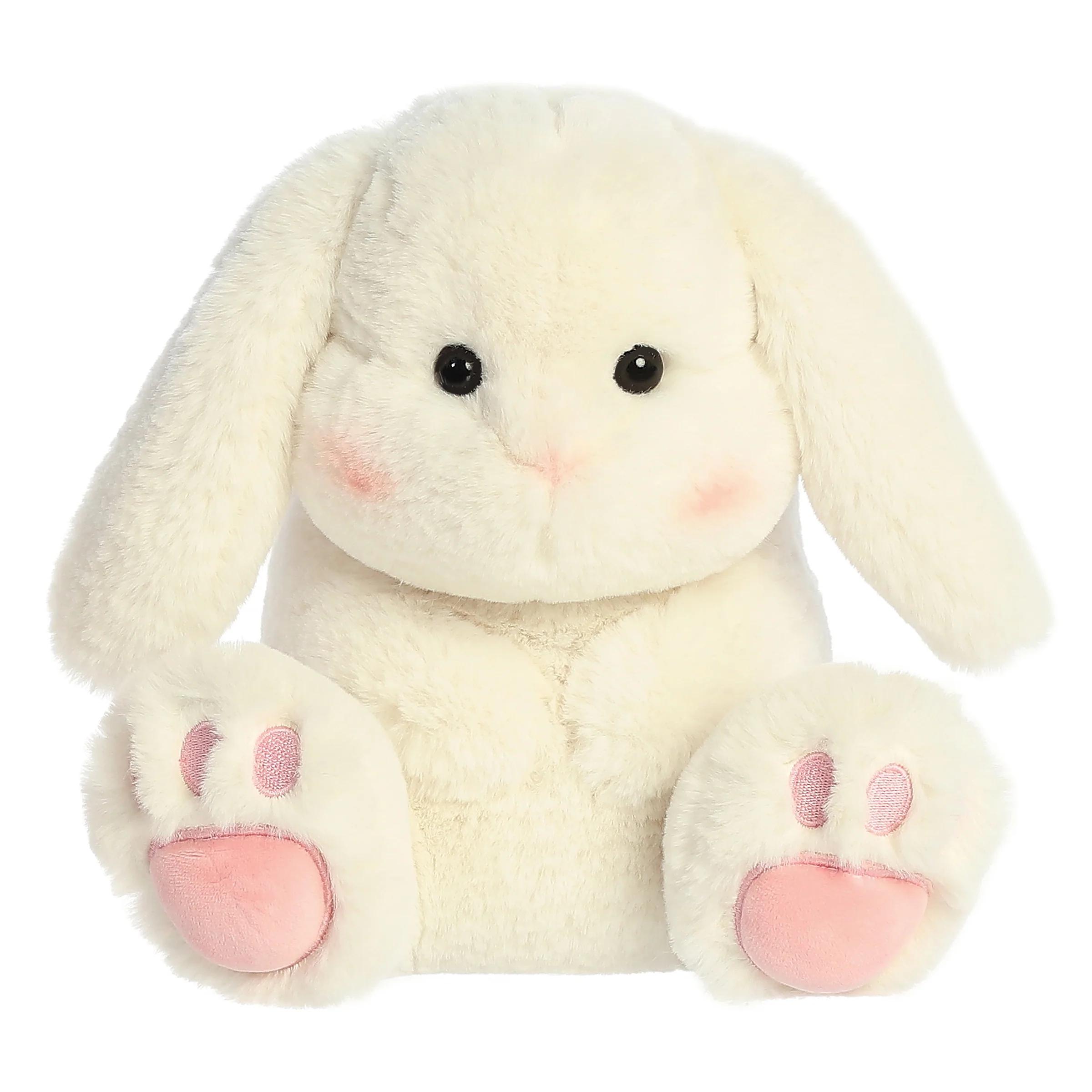 Toe Bean Besties – 9″ Cream Bunny