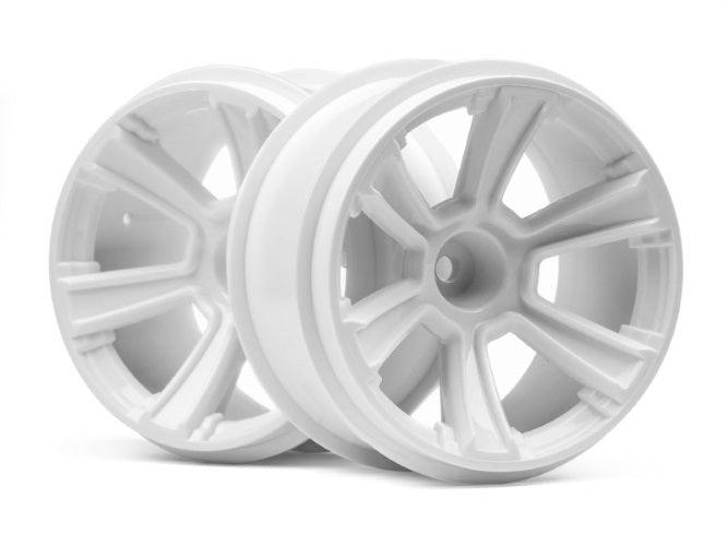 HPI Racing 115325 6-Shot MT Wheel White (2pieces) Jumpshot MT Jumpshot ST