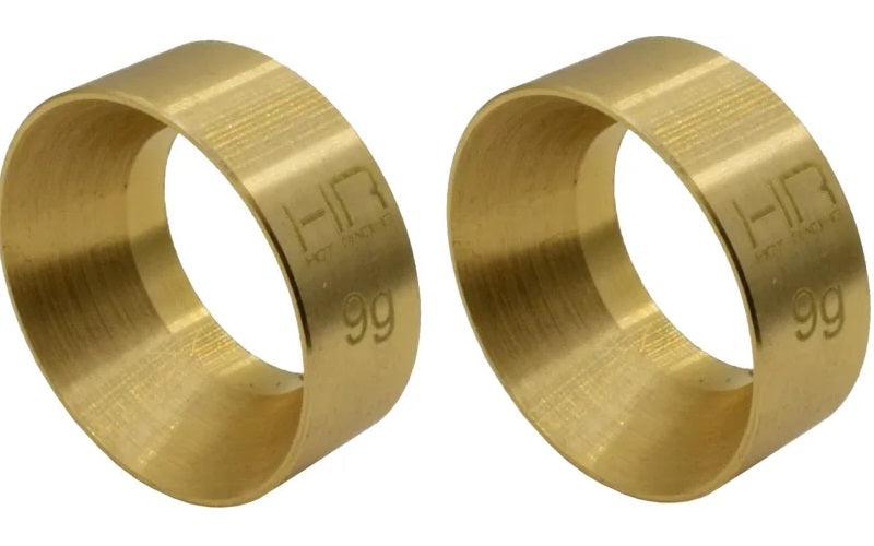 Hot Racing SXTF2612H 9g Brass Kmc Machete Wheel Weights Axial Scx24