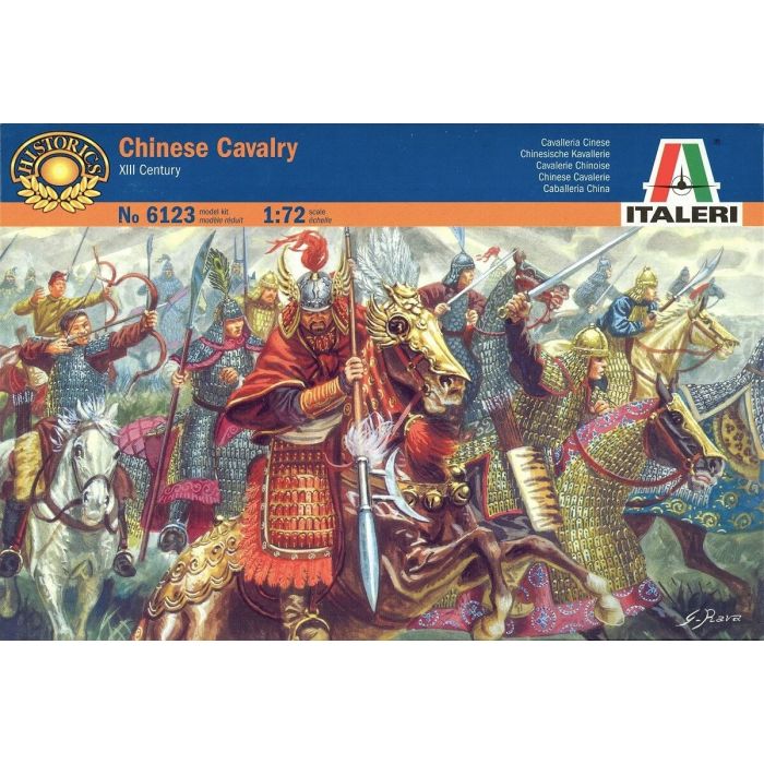 Italeri 1:72 XIII Century Chinese Cavalry Plastic Model Kit