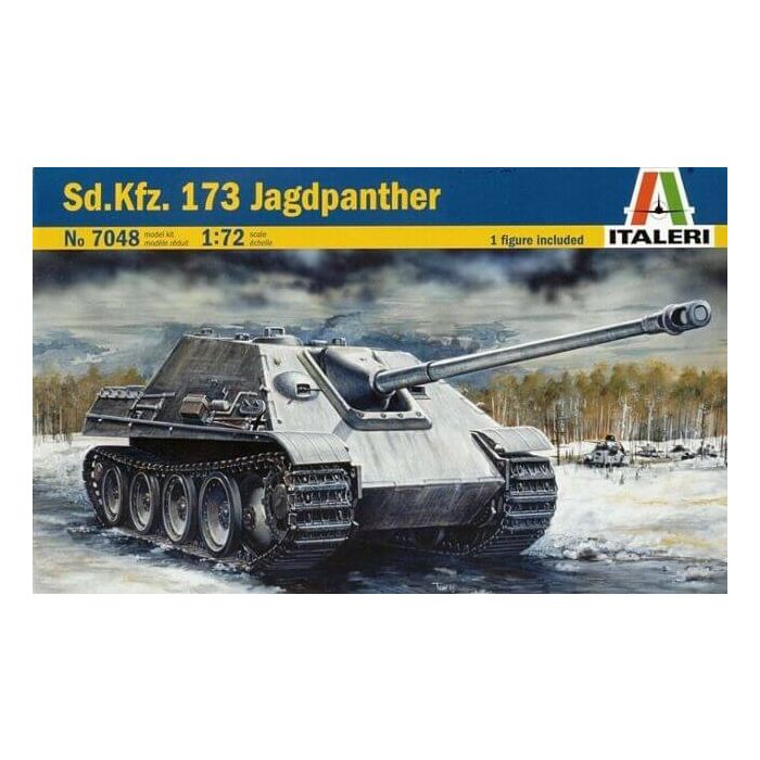 Italeri 1:72 Sd.Kfz.173 Jagdpanther Plastic Model Kit