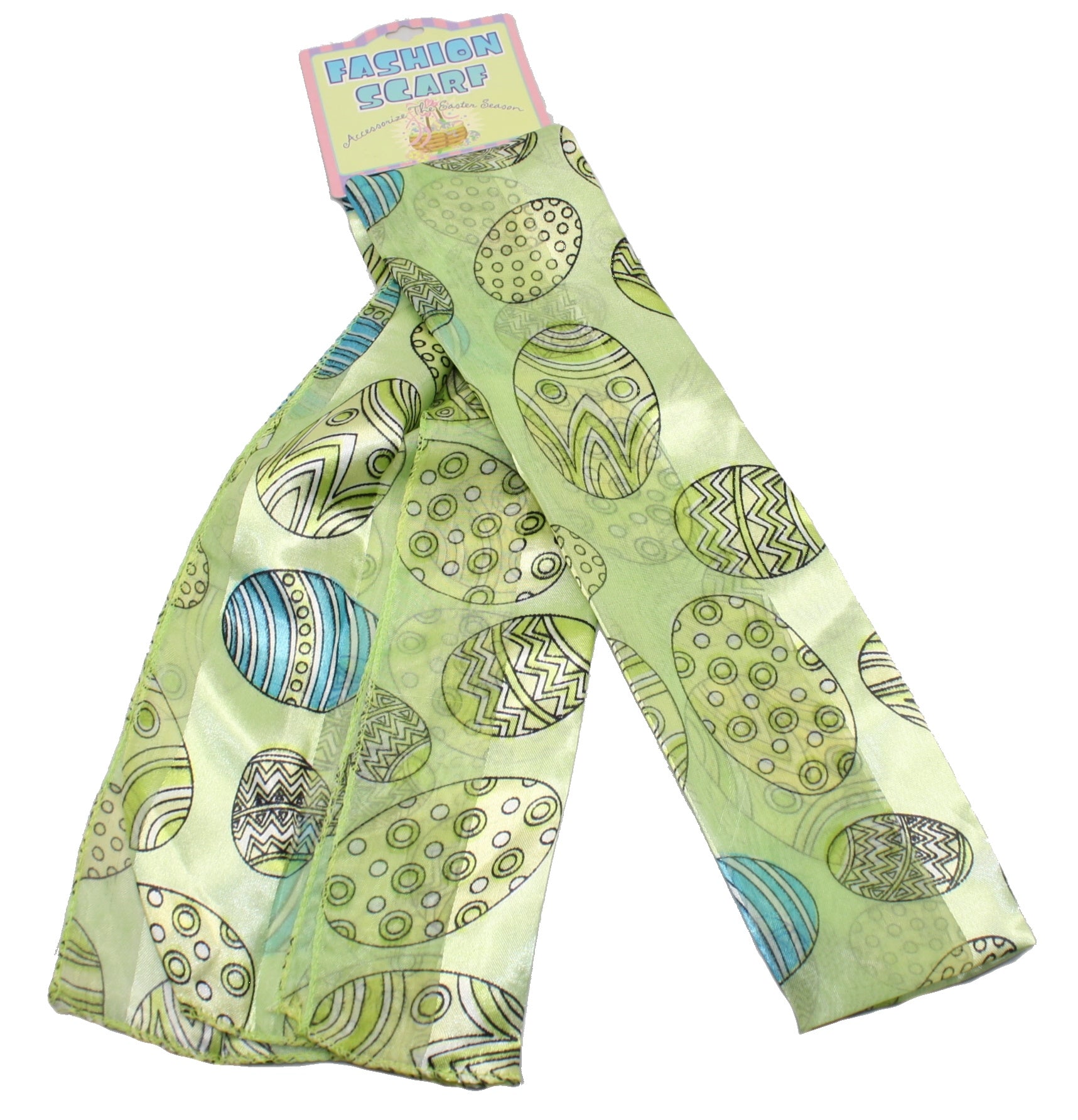 Easter Scarf – Green Egg