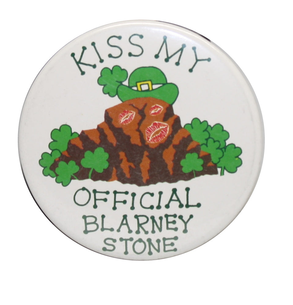 St Patricks Day Pin – Kiss My Officia…