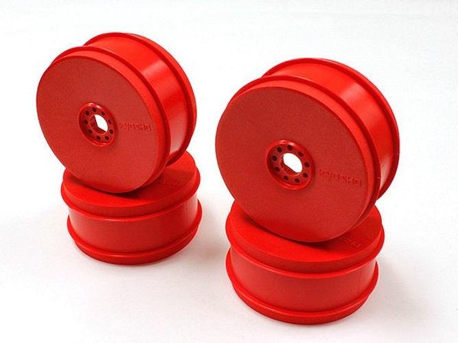 Kyosho IFH006KR Dish Wheel (4pieces/F-Red) Inferno MP9 TKI4