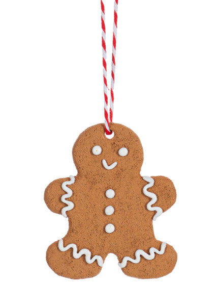 Gingerbread Man Cookie Ornament