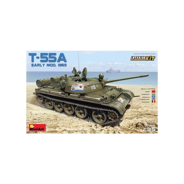 Miniart 1:35 T55A Early ’65 Plastic Model Kit