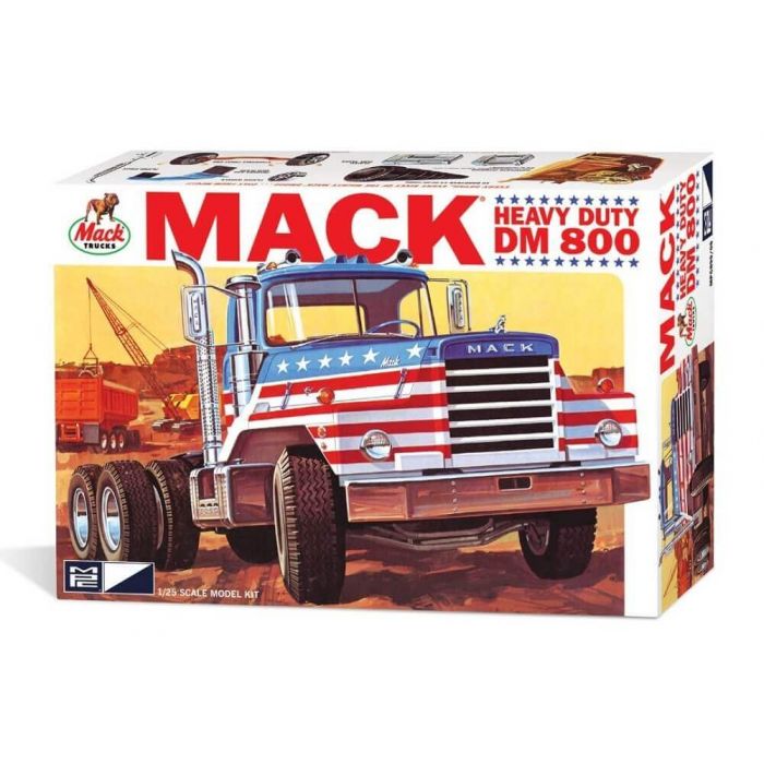 MPC 1/25 Mack DM800 Semi Tractor Plastic Model Kit