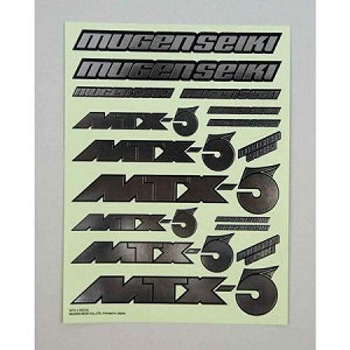 Mugen Seiki T1003 Metallic Decal Sheet MTX5