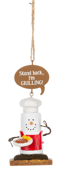 Smores Ornament – Stand back, I’m GRI…