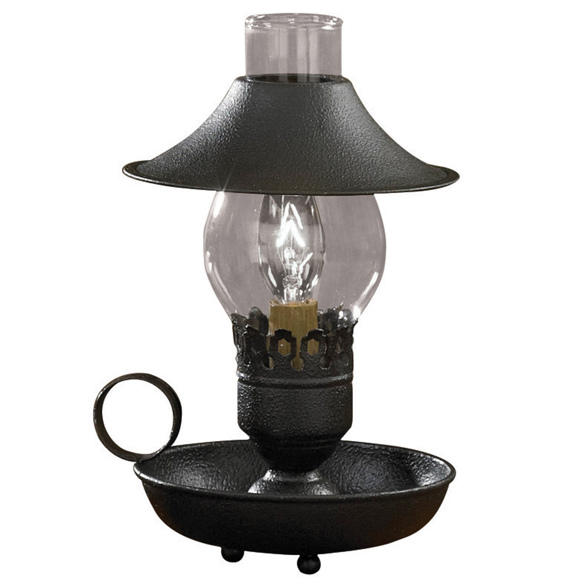 Chamber Lamp With Shade – Black